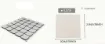 protectores goma eva autoadhesivos cuadrado 2x2cms plancha 30 unidades 0