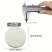 protectores goma eva autoadhesivos circular 2x2cms plancha 30 unidades 1