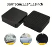 velcro adhesivo rectangular medida 30x30mms por 10 unidades color negro 0