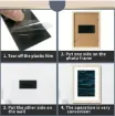 velcro adhesivo rectangular medida 30x30mms por 10 unidades color negro 1