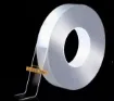cinta adhesiva doble faz transparente nano extra resistente 10mms rollo 15mts 1
