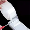cinta adhesiva doble faz transparente nano extra resistente 50mms rollo 20mts 4