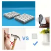 protectores goma eva autoadhesivos circular 2x2cms plancha 30 unidades 4