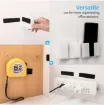 velcro adhesivo rectangular medida 70x16mms por 20 unidades color negro 3