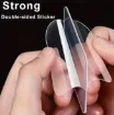 cinta doble faz ultra resistente nano acrilica removible impermeable medida 50x50mms por 20 unidades 2