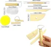 set 8 herramientas para modelado masas ceramica alfareria pottery tool 1