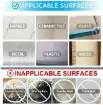 cinta doble faz ultra resistente nano acrilica removible impermeable medida 50x50mms por 20 unidades 4