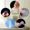 cinta doble faz ultra resistente nano acrilica removible impermeable medida 30x10mms caja 60 unidades 3