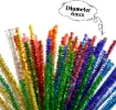 limpia pipas metalizados chenil 30cms x25 unidades variedad colores 2