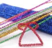 limpia pipas metalizados chenil 30cms x25 unidades variedad colores 3