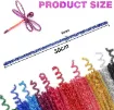 limpia pipas metalizados chenil 30cms x25 unidades variedad colores 5