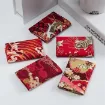 set 5 telas para patchwork 100 algodon 25x20cms x5 motivos varios rojo 0