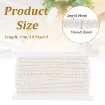 galon metalizado ribete poliester 16mms color blanco por 3mts 1