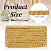 galon metalizado ribete poliester 11mms color oro por 3mts 1