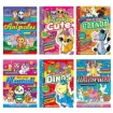 libro infantil activity book para pintar jugar 28x20cms 20 paginas varias tapas 0