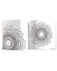 libro para colorear mandalas 64 paginas 23x23cms tapa mandalas para concentrarse 3