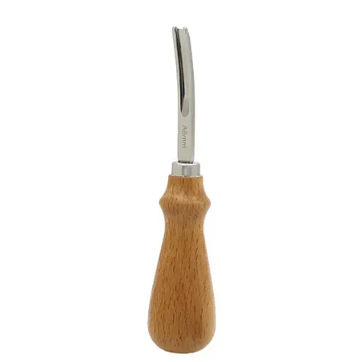 herramienta para trabajar cuero biseladora para corte borde punta 8mms 0