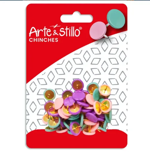 set chinches colores set 40 unidades 0