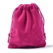 bolsa terciopelo 7x5cms x50 unidades color fucsia 0