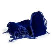bolsa terciopelo 7x5cms x10 unidades color azul oscuro 0
