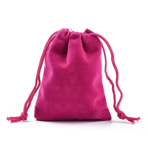 bolsa terciopelo 9x7cms x50 unidades color fucsia 0