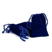 bolsa terciopelo 9x7cms x50 unidades color azul oscuro 0