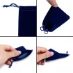bolsa terciopelo 9x7cms x50 unidades color azul oscuro 1