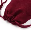 bolsa terciopelo 9x7cms x50 unidades color bordeaux 1