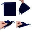 bolsa terciopelo 12x10cms x50 unidades color azul oscuro 1