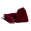 bolsa terciopelo 12x10cms x10 unidades color bordeaux 0