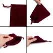 bolsa terciopelo 12x10cms x50 unidades color bordeaux 1