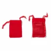 bolsa terciopelo 7x5cms x50 unidades color rojo 5