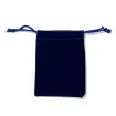 bolsa terciopelo 9x7cms x10 unidades color azul oscuro 3