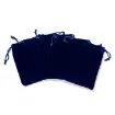 bolsa terciopelo 12x10cms x50 unidades color azul oscuro 3