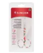 tijera costura singer medida 10 2cms motivo floral 0