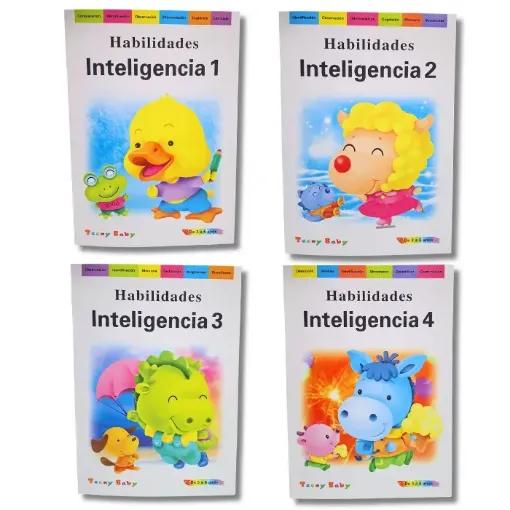 libro habilidades infantil x16 paginas 29 3x20 5cms tapa inteligencia 0
