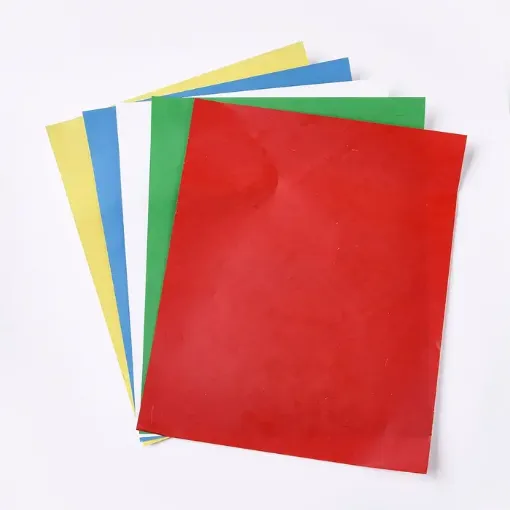 papel carbonico para tela soluble agua 28x23cms varios colores por unidad 0