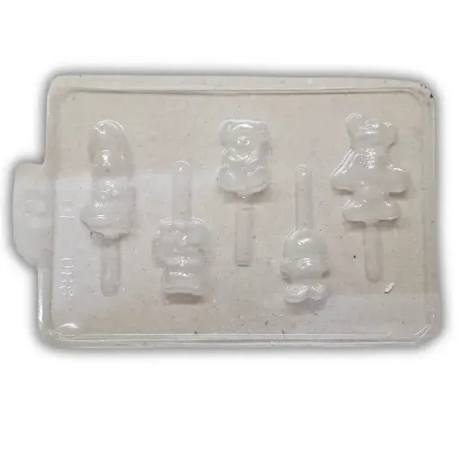 placa molde parpen cod 088 animalitos x5 0