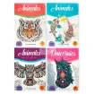 libro para colorear adultos me relajo coloreando x32 paginas 20x28cms school fun tapa animales tierra 1