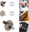 botones broches magneticos presion metalicos 14mms color niquel x10 sets 1
