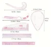 reglas acrilico flexible multifuncional para realizar patrones costura set 6 modelos 0