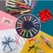 cinta raso estampada puntitos lunares set x10 colores diferentes x100cms aprox cada una 2