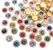 piedras coser imitacion strass girasol 10mms por 100 unidades multicolor 0