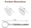 almohadillas antideslizantes para lentes gafas 14x7mms x20 unidades 10 pares mini destornillador 1