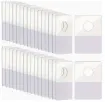 perchitas autoadhesivas colgadores pvc pet medida 22x32mms por 100 unidades 0