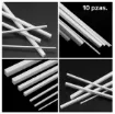 varillas plastico abs aeromodelismo cuadrada 2mms largo 25cms por 10 unidades 0