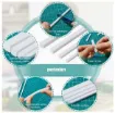varillas plastico abs aeromodelismo cuadrada 2mms largo 25cms por 10 unidades 3