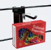 perchitas autoadhesivas colgadores pvc pet medida 22x32mms por 100 unidades 3