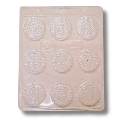 placa molde parpen cod 438 circulo ondas 5cms x9 0
