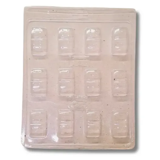 placa molde parpen cod 475 fichas domino 0